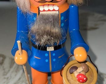 10 1/2&quot; VEB Hodrewa Rothenthal German Democratic Republic Nutcracker Mushroom