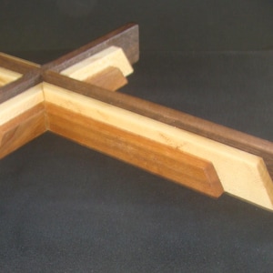 Layered Wall Cross, Christian Decor image 7
