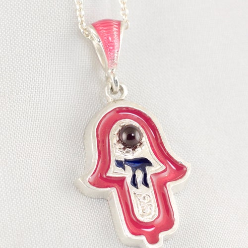TONYS JEWELRY CO Sterling Silver Jewish Protection Pendant TONYS JEWELRY CO Sterling Silver Jewish Protection Pendant