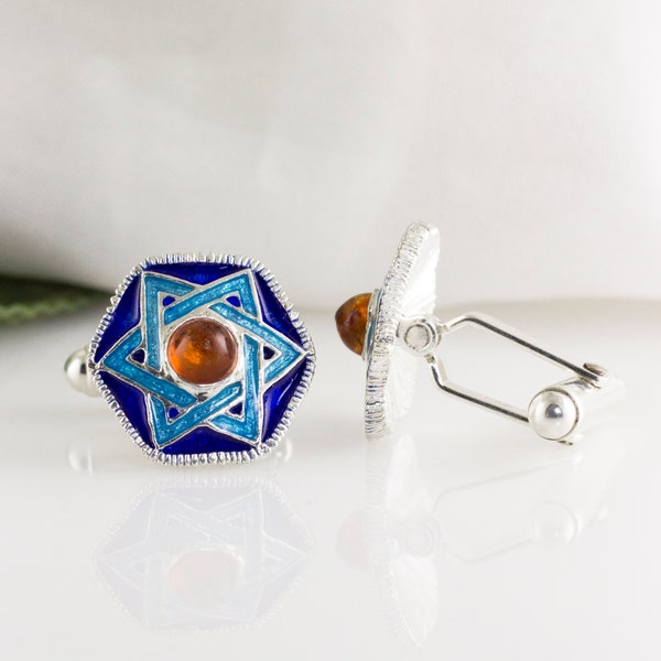 Judaica Cufflinks Etsy