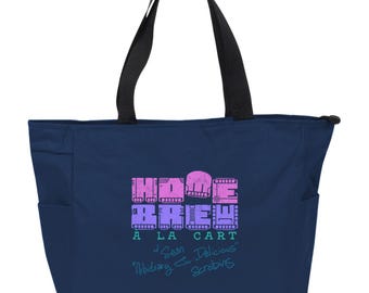 Homebrew A La Cart Zip Tote