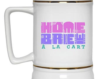 Homebrew A La Cart Beer Stein