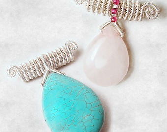 Wide Bail Pendant WireworkTutorial