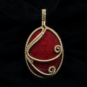 Firedance Pendant Wire Jewelry Tutorial image 1