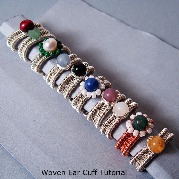 Woven Ear Cuff Tutorial