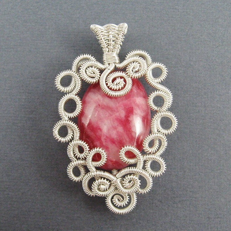 Lace Pendant Wire Jewelry Making Tutorial image 3