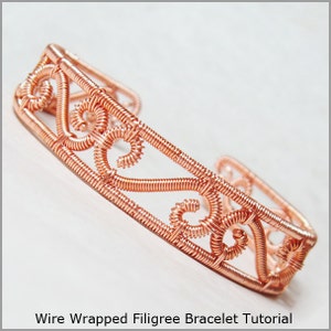 2 in 1 Filigree Style Bracelet Wirework Tutorial