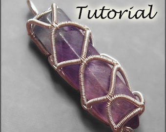 Prison of Enchantment - Wire Wrap Technique for Un-drilled Gemstone Points Wire Wrapping Tutorial