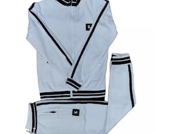 Chándal para hombre Urban Time Is Money, conjunto de 2 piezas, sudadera con capucha y pantalones deportivos con cremallera, gimnasio