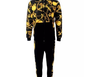 Mens Tracksuit Hoodie Sweatshirt & Jogger Pants Men's Set 3D Print 2-Pcs Suits