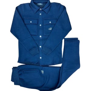 Mens TIM Tracksuit Set Jogger Clothing Man Casual Jacket + Trousers 2 Piece Outfits Casual Wear