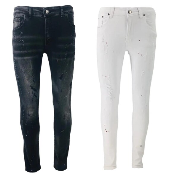 Frame Jeans Slim Fit In Denim Stretch 17cm Uomo - Glamood Outlet - Foto 7