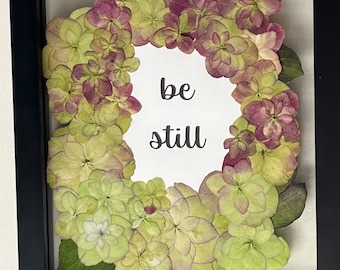 Pressed Flower Art, be still