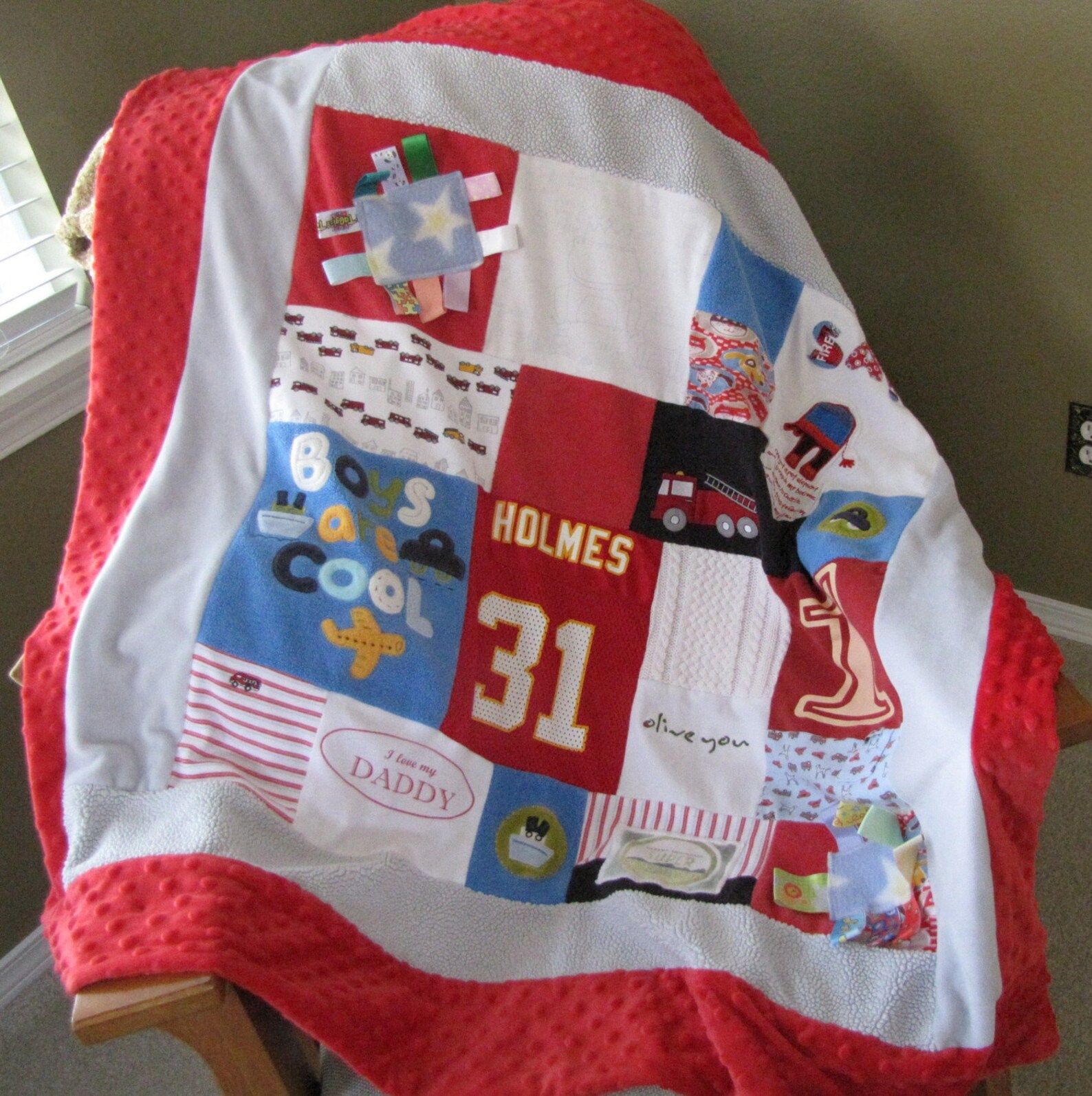 TwoToned Custom Handmade Memory Blanket from Minky or Fleece Etsy