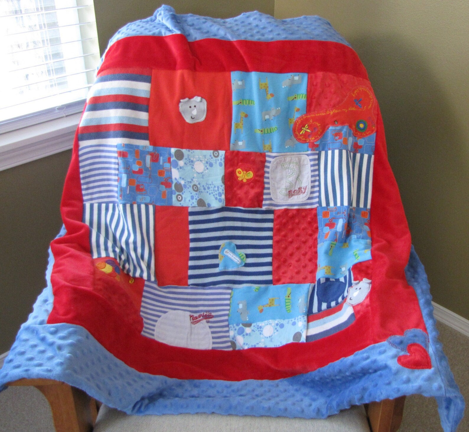 TwoToned Custom Handmade Memory Blanket from Minky or Fleece Etsy