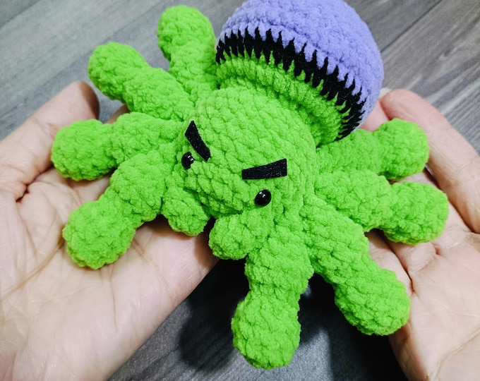 Hulk Spider Crochet Pattern, US Term (Digital Download)