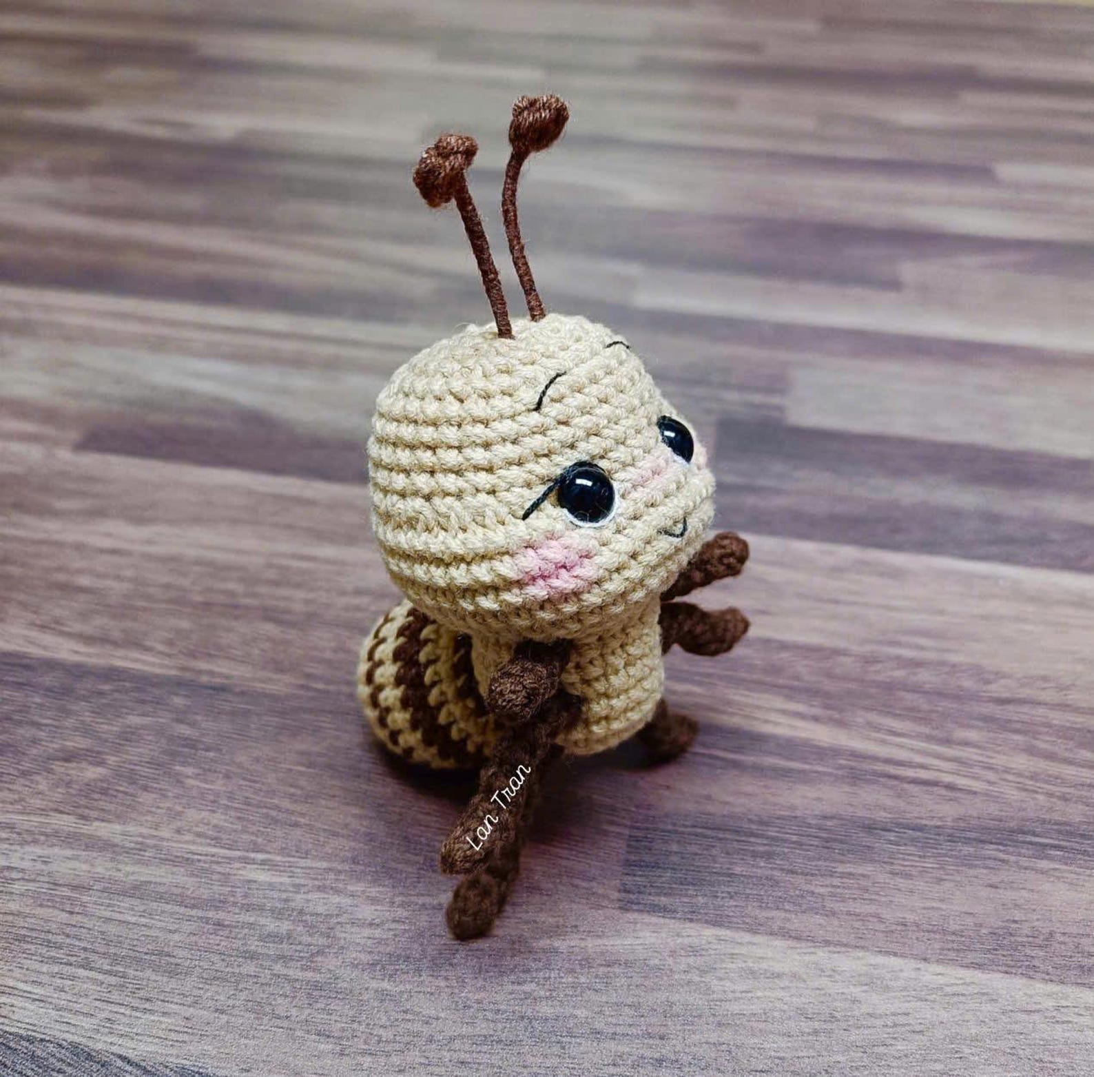 Ant Crochet Pattern: Amigurumi Insect Keychain (US Terms, PDF Download ...