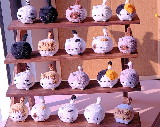 9in1 Crochet Cat Pattern: Low Sew Amigurumi Kitten (US Terms) (PDF Pattern)