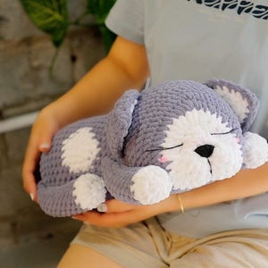 Sleeping Tabby Cat Crochet Pattern: Amigurumi Plush (US Terms) (PDF Pattern)