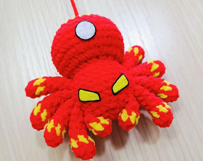 Ironman-Spider Crochet Pattern: Realistic Spider Amigurumi (PDF Pattern)