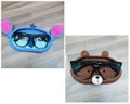 2in1 Cute Bear and Alien Eyeglasses Holder Crochet Pattern, Easy Crochet Pattern (US term - English only)