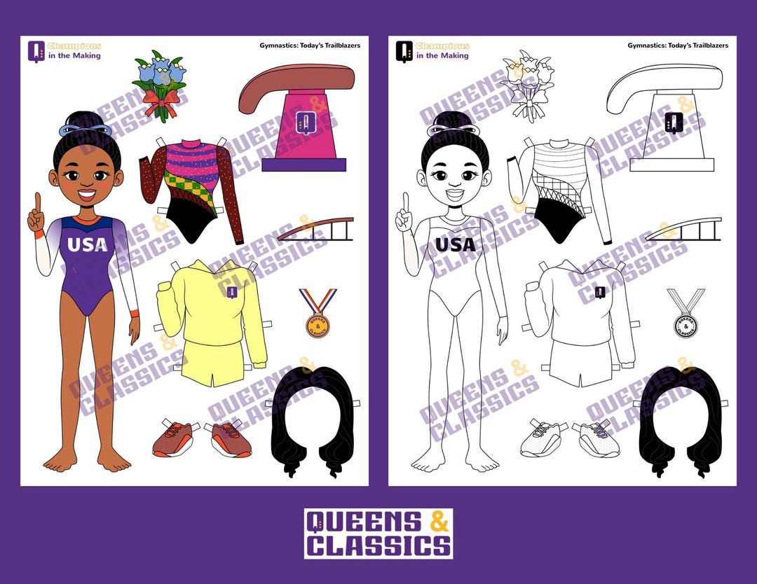 Digital Download Paper Athlete - Gymnastics: Today's Trailblazers ...