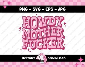 Hola cabrón PNG SVG / Vaquera emo Descarga digital