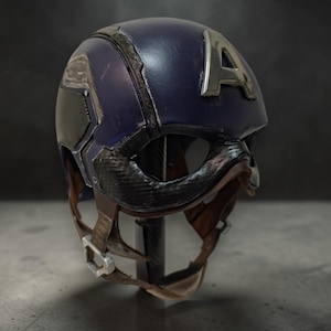 Captain America Cosplay Helm - 3D Gedruckt Prop Bild 1