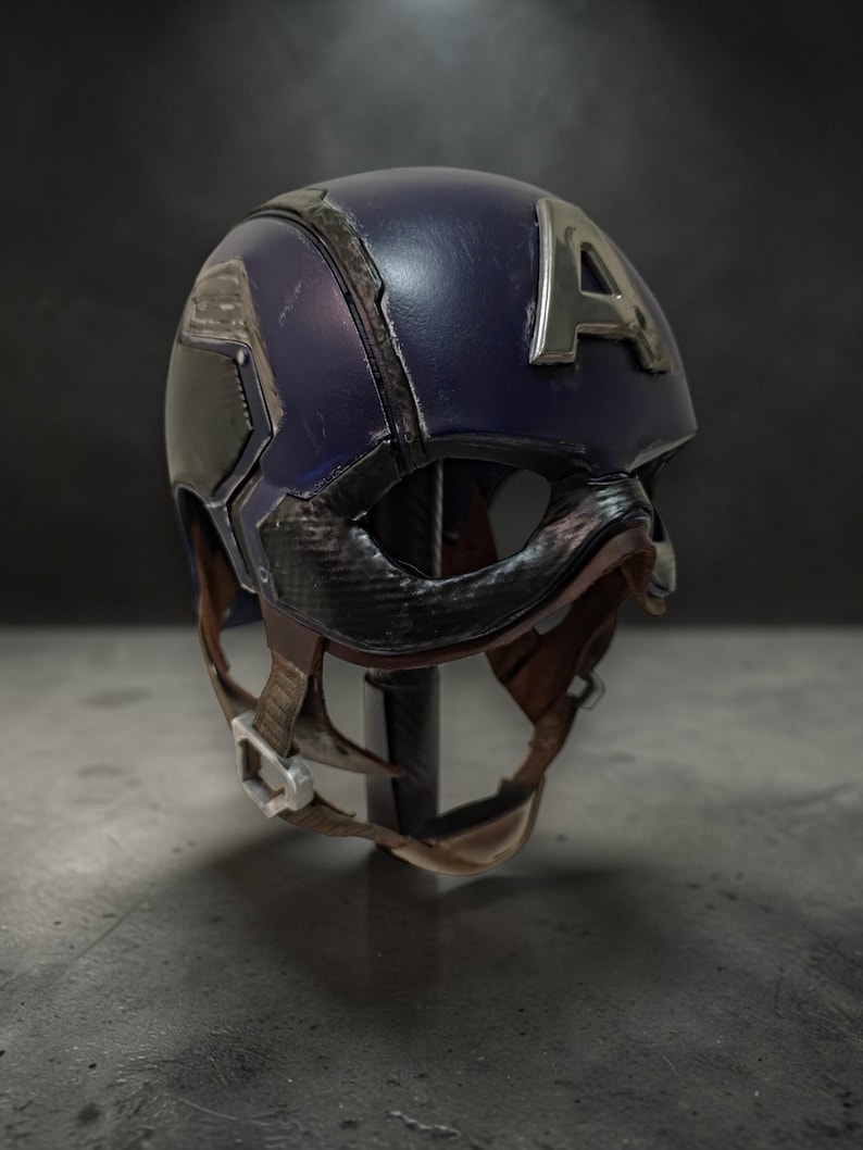 Captain America Cosplay Helm - 3D Gedruckt Prop Bild 1