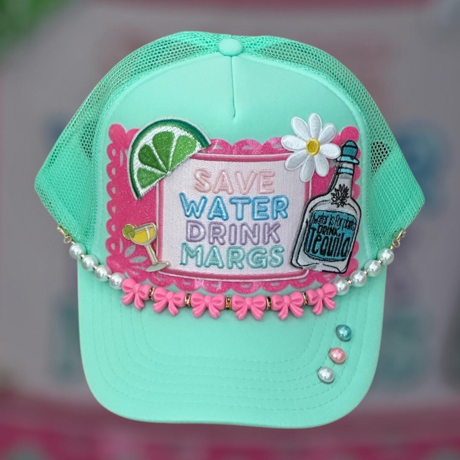 Toes on the Nose Cocktails Foam Trucker Hat