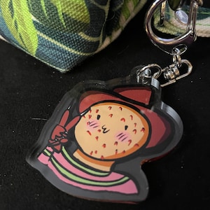 CLEARANCE Small 2” Fanart Cute Kawaii Horror Icon Keychain Christmas present gift