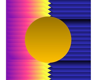 Poster Tag und Nacht