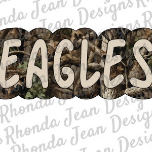 Camo Eagles PNG, Mascot, Team, School Spirit Shirt, Digital File, DTF File Sublimation Download, Boys Mens T-shirt Design