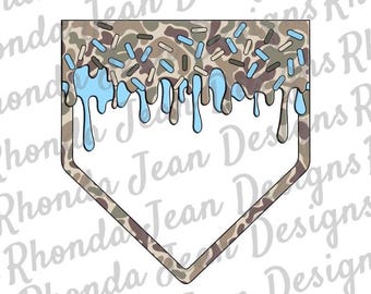 Home Plate Drip Baseball BLUE SPRINKLES PNG, Old School Camo, Light Blue Drip, T-shirt Design, Digital Download, Camo Drip, Ice Cream Drip