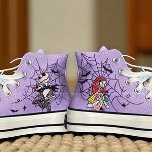 Disney Pastel Purple Nightmare Before Christmas Shoes Women main image 4