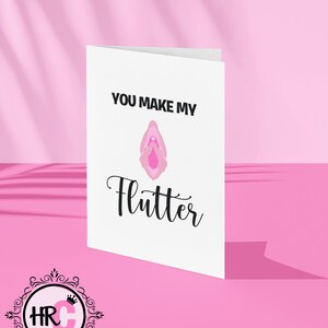 You Make My Fanny Flutter Greetings Card