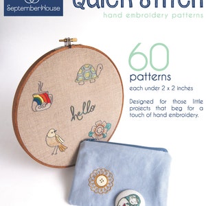 Embroidery Patterns | 60 Mini Embroidery Designs | PDF Patterns | Small ...