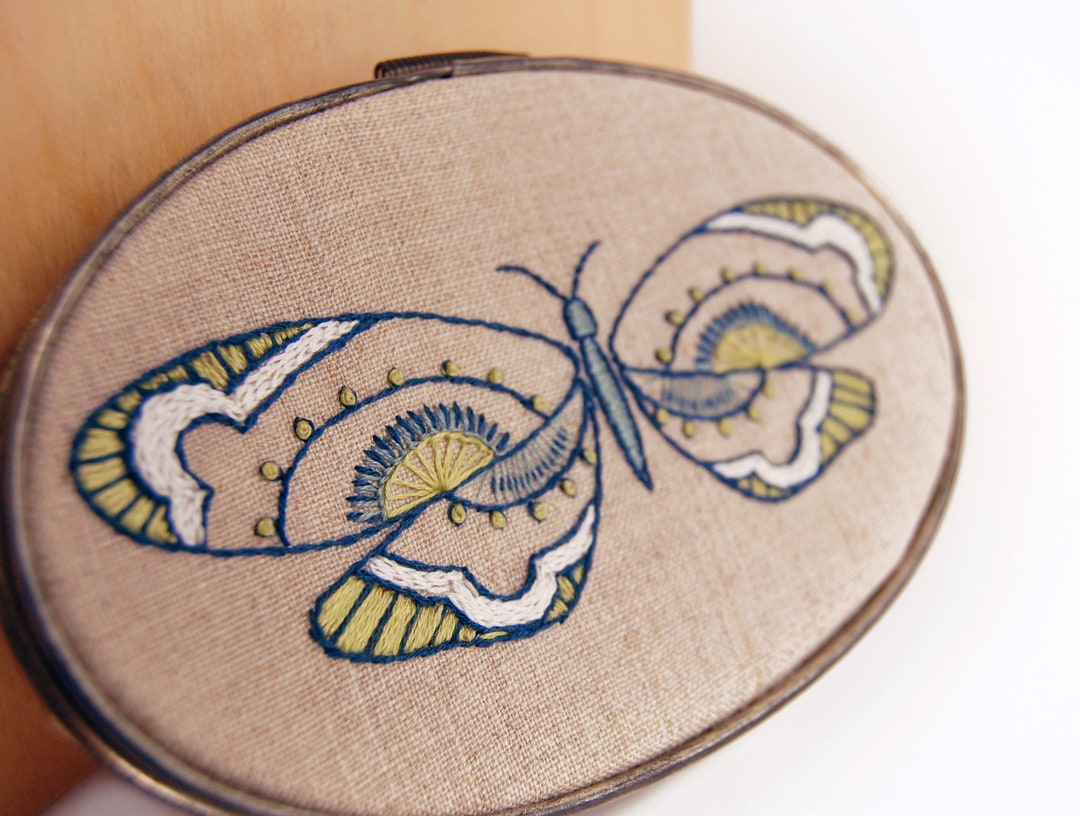 Butterfly Embroidery Designs PDF Download Patterns Hand - Etsy