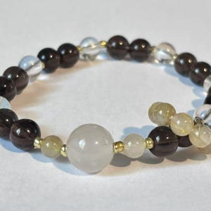 Pulsera personalizada Bendecida y Empoderada, Pulsera de ocho caracteres, Pulsera de ocho caracteres, Pulseras taoístas personalizadas para el equilibrio