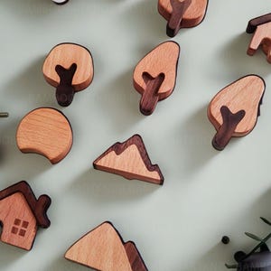 Tree Drawer Knobs, Woodland Nursery Décor, Forest Wall Art, Oak Drawer Pulls, Dresser Pulls,Cabinet decorative handles