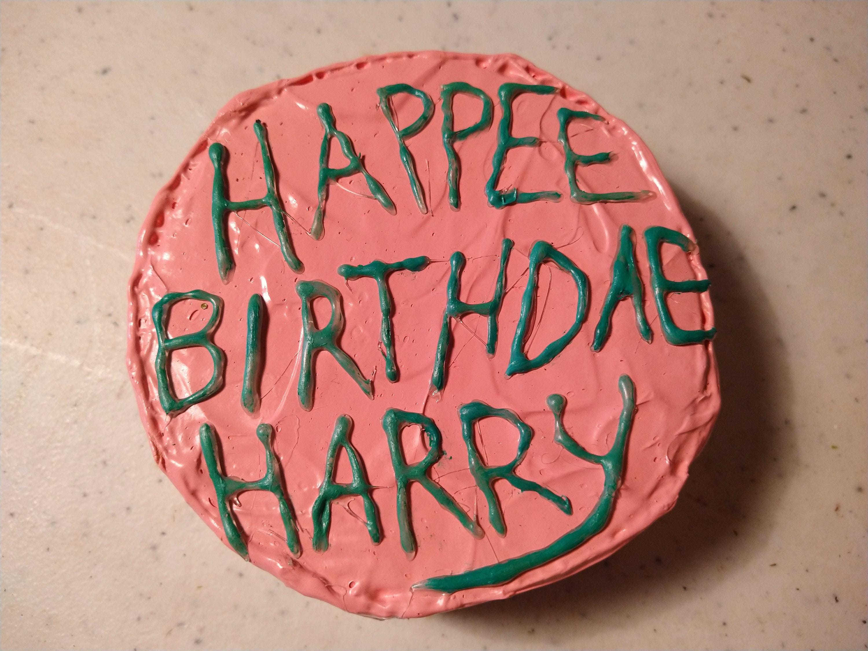 Small wizard birthday cake
