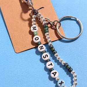 K-POP Beaded Keychains