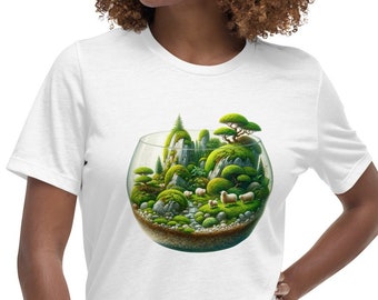 Ewe-nique Garden Tee for Women Terrarium T-shirt