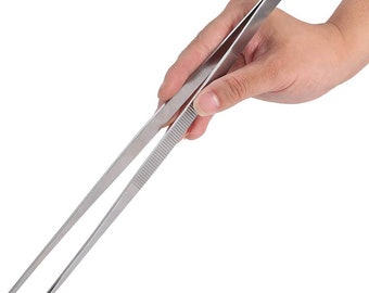 Long Tongs or Scissors for Terrarium Maintenance: Plant Tweezers