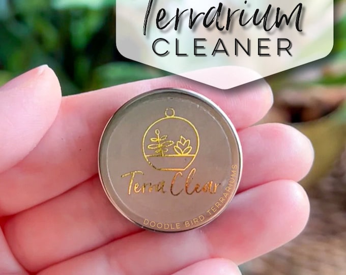 Featured listing image: Terra Clear Terrarium Fog Cleaner: Magnetic, Scratch-Free Glass & Acrylic Condensation Remover