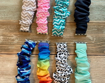 Scrunchie Style Apple Watch Band