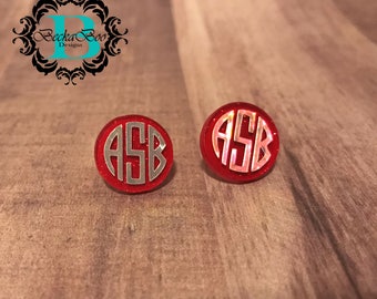 Monogrammed jewelry