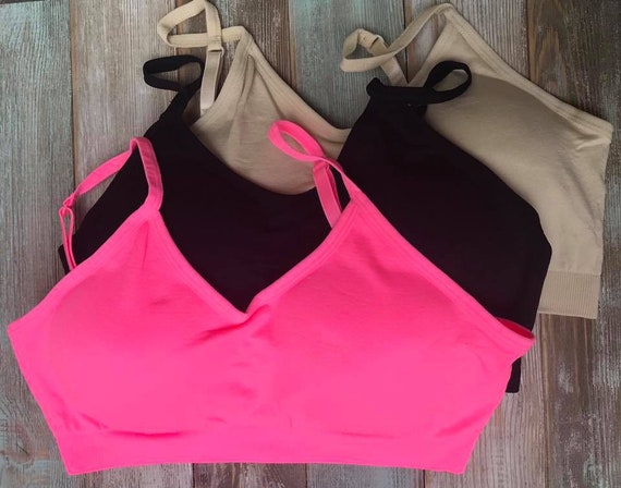 Zenana Brand Sports Bras with Removeable Cups & Adjustable Straps