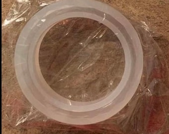 60mm Silicone Bracelet Mold - Smooth or Bevelled Edge