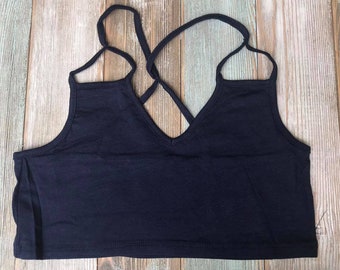 Zenana Blue Strappy Bra